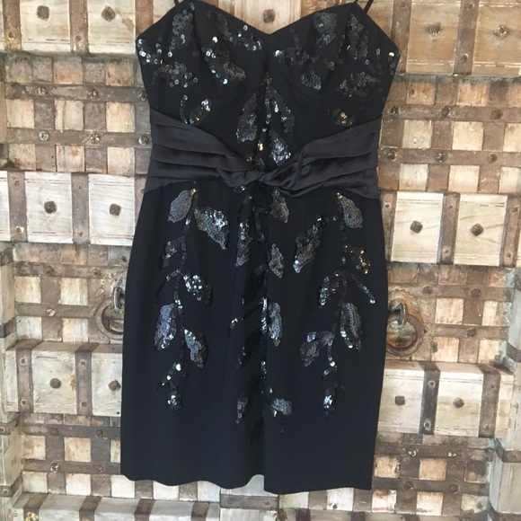 🌳🕊BCBGMaxAzria strapless dress - Picture 2 of 5